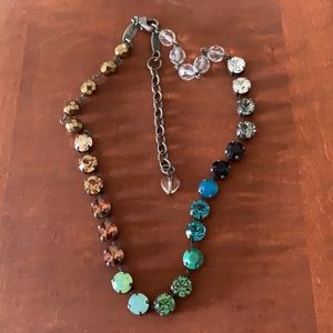 Sabika Time Travel multicolored choker winter 2011